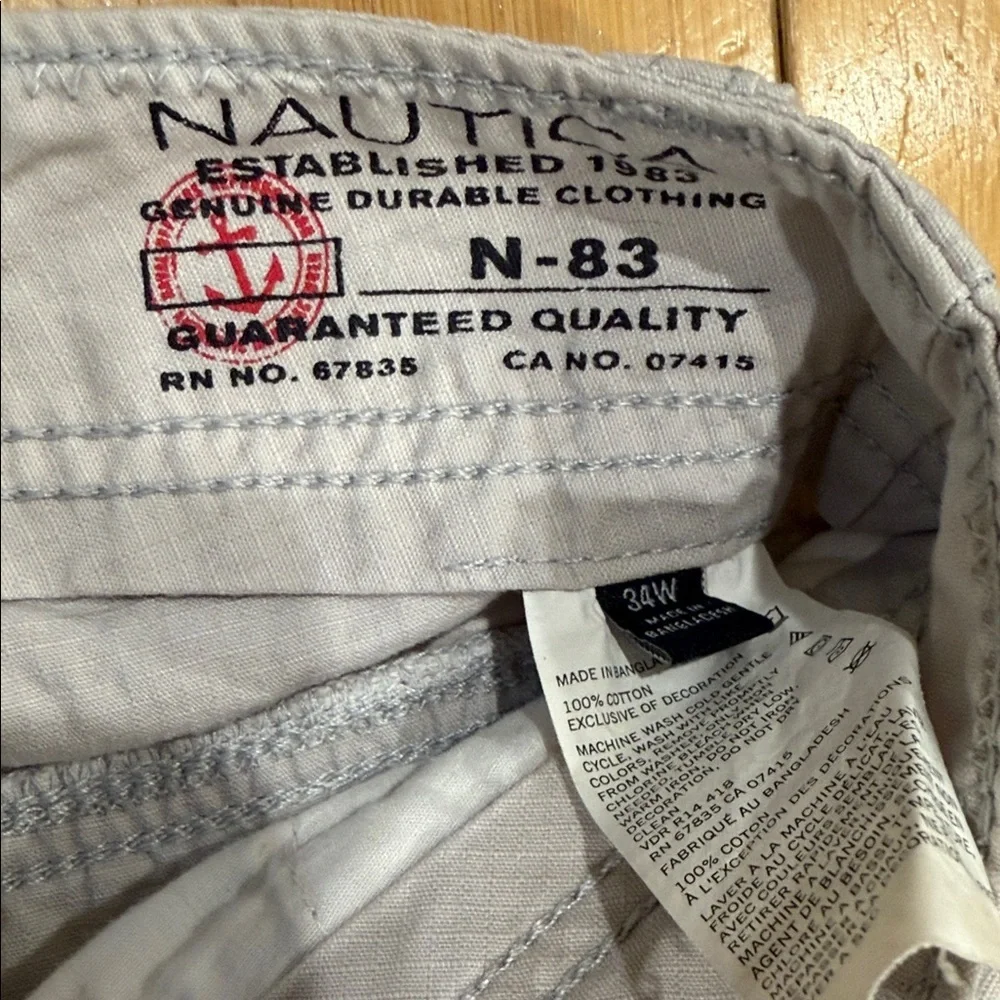 Cabral Board-shorts and Nautica Khaki Cargo Shorts 2 short Lot size 34